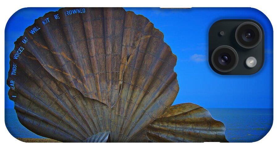 Scallop Shell iPhone Case featuring the photograph The Scallop by Chris Thaxter