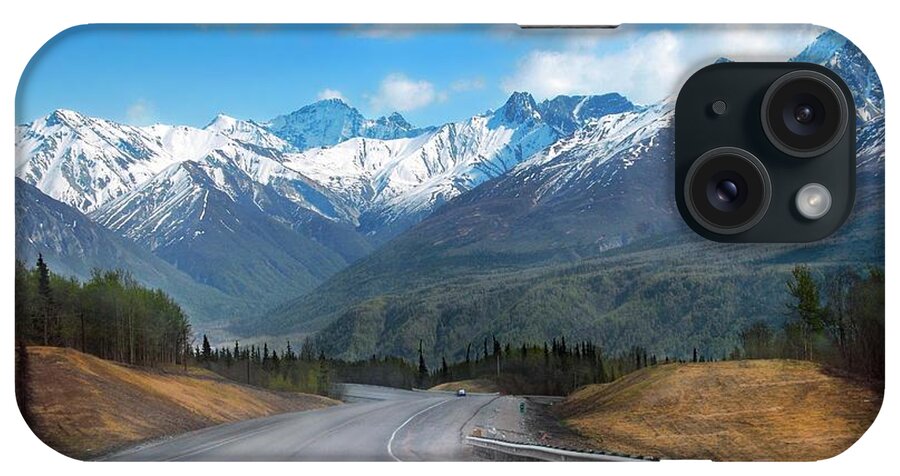 Alaska iPhone Case featuring the photograph The Scenic Glenn Highway by Dyle  Warren