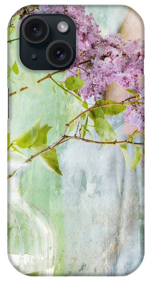 Lilacs iPhone Case featuring the photograph The Scent Of Lilacs by Theresa Tahara