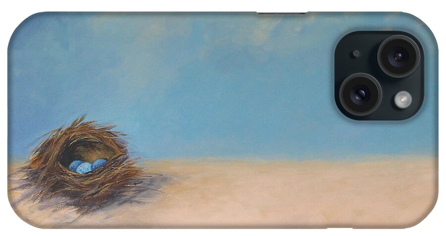 Nest iPhone Case featuring the painting The Scout by Torrie Smiley
