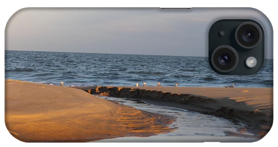 Atlantic Ocean iPhone Case featuring the photograph The Sea Overcomes by Robert Banach