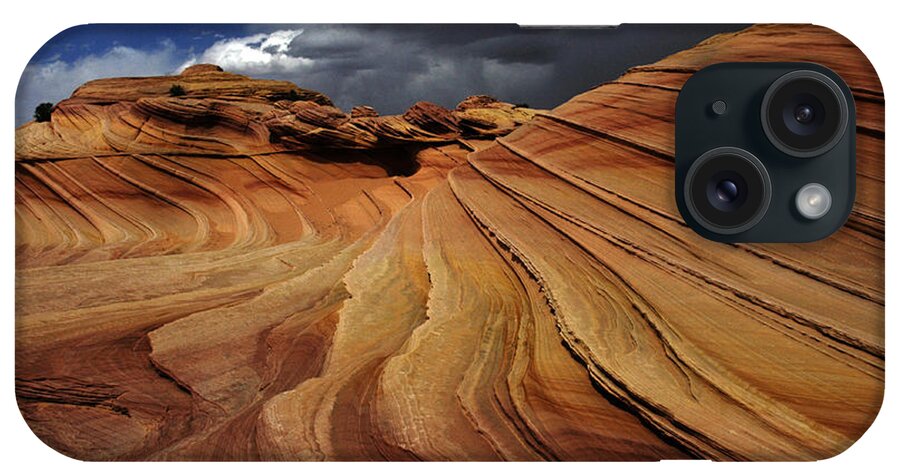 The Second Wave iPhone Case featuring the photograph The Second Wave by Vivian Christopher