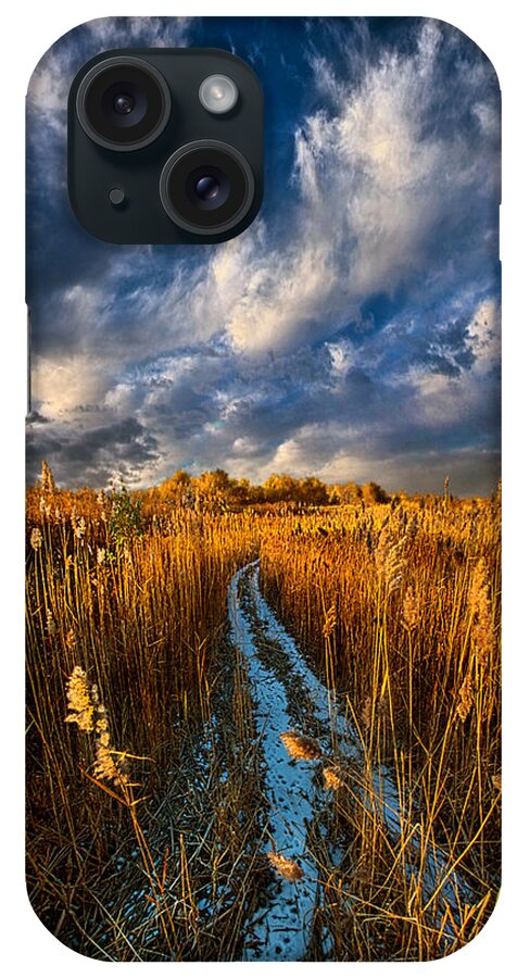 Road iPhone Case featuring the photograph The Secret Path by Phil Koch
