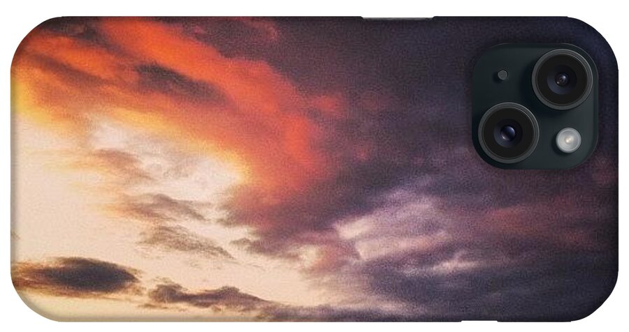 Beautiful iPhone Case featuring the photograph The Sunrise At Mt Hood This Morning Was by Mike Warner