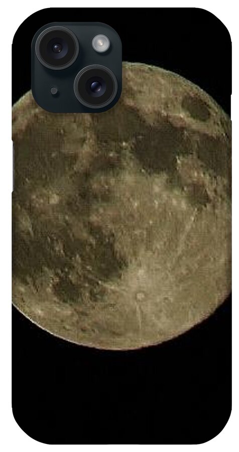 Super iPhone Case featuring the photograph The Super Moon by Alvin Simpson