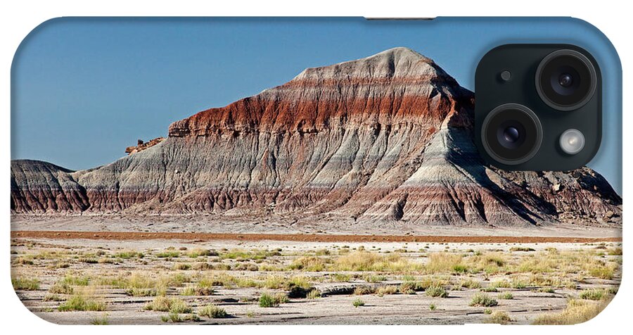Arizona iPhone Case featuring the photograph The Tepees Petrified Forest National Park by Fred Stearns