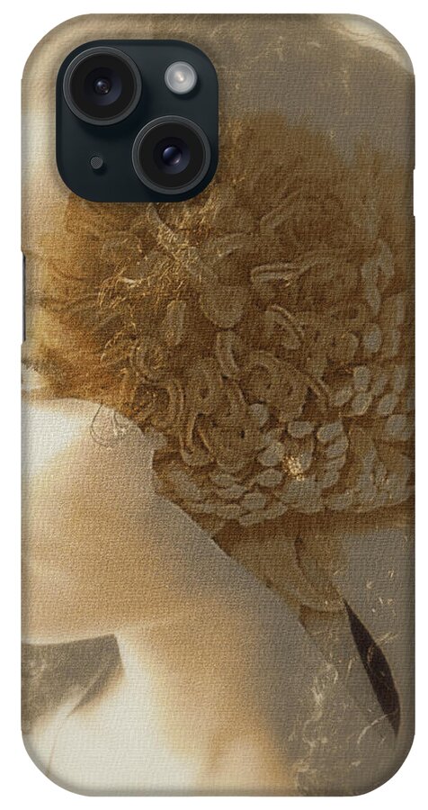 Girl iPhone Case featuring the photograph The Veil by Jodie Marie Anne Richardson Traugott     aka jm-ART