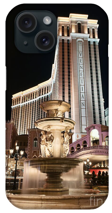 Venetian iPhone Case featuring the photograph The Venetian by Eddie Yerkish