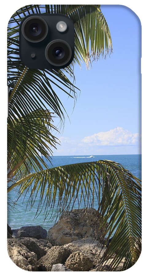Rock iPhone Case featuring the photograph Key West Ocean View by Bob Slitzan