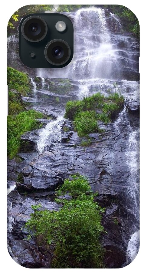 Waterfall iPhone Case featuring the photograph The Water Runs Down by Andre Turner