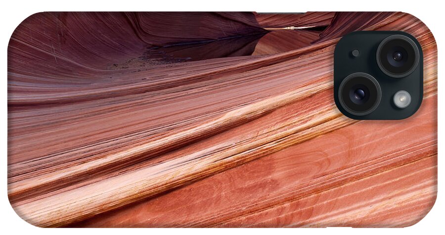 Landscape iPhone Case featuring the photograph 'The Wave' North Coyote Buttes 62 by JustJeffAz Photography