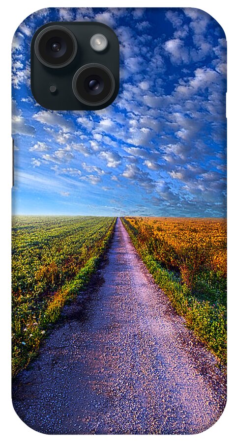 Road iPhone Case featuring the photograph The Way Is Clear by Phil Koch