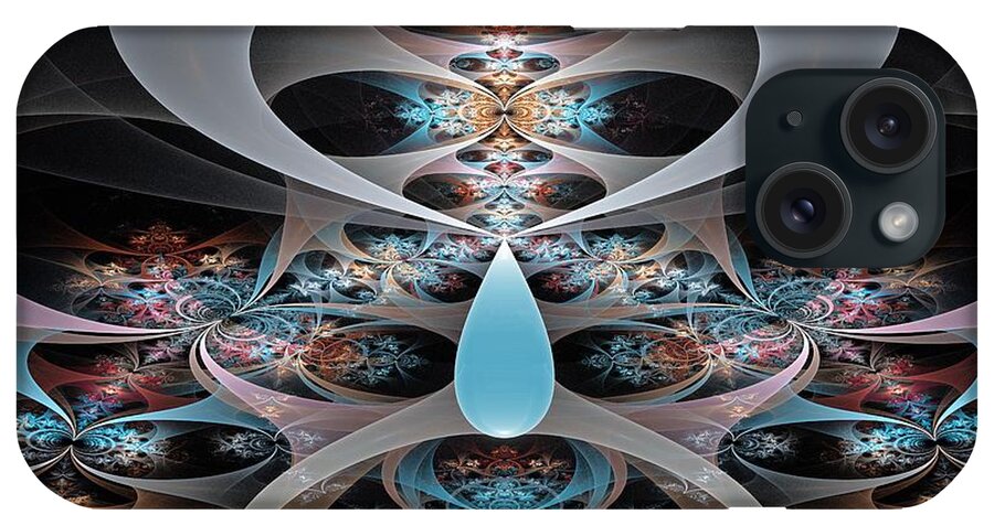 Fractal iPhone Case featuring the digital art They Cried To You by Missy Gainer