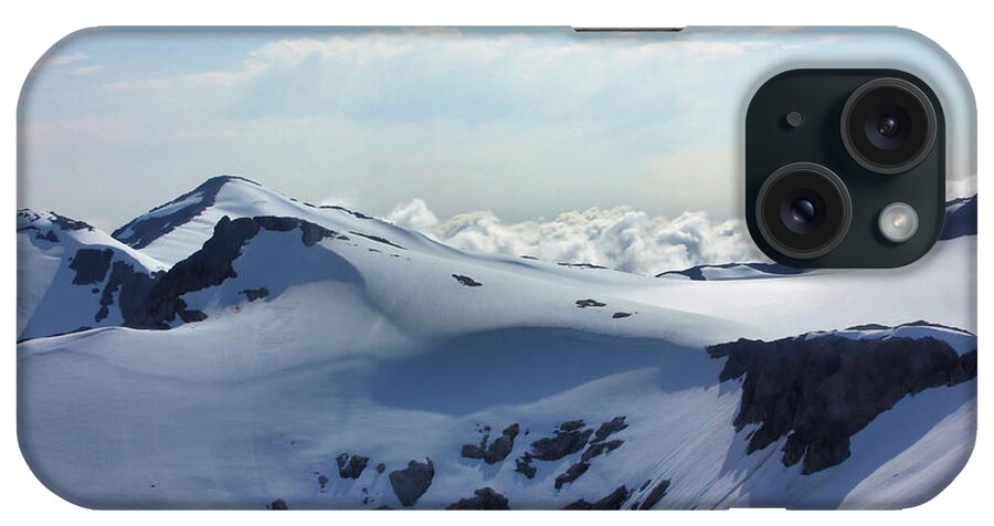 Mendenhall iPhone Case featuring the photograph They Stand There by Kristin Elmquist