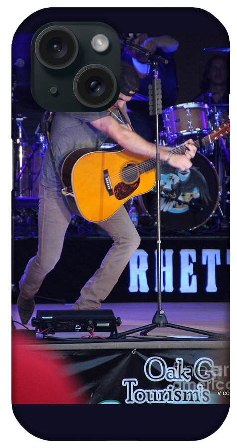 Thomas Rhett Akins Jr iPhone Case featuring the photograph Thomas Rhett Country Music Concert 2014 by Valerie Collins