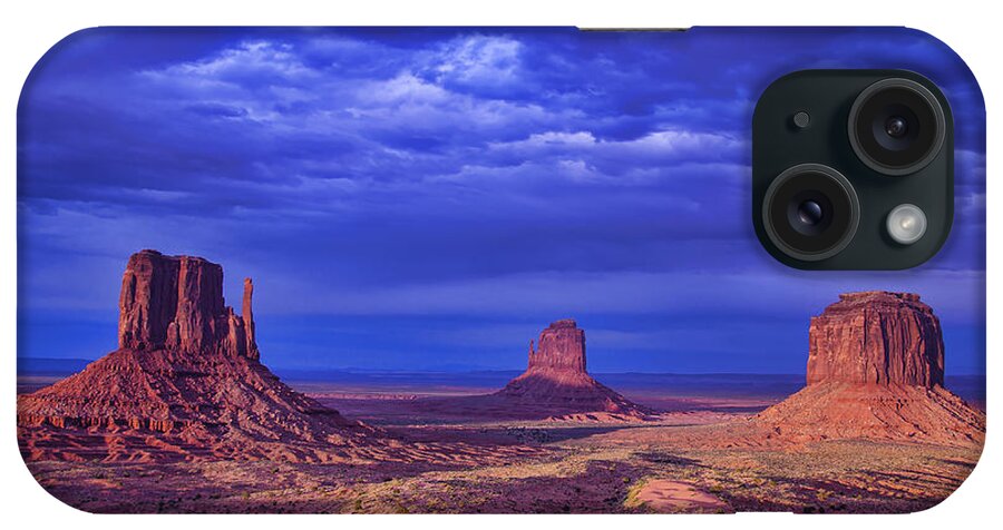 Beautiful iPhone Case featuring the photograph Three Buttes by Garry Gay