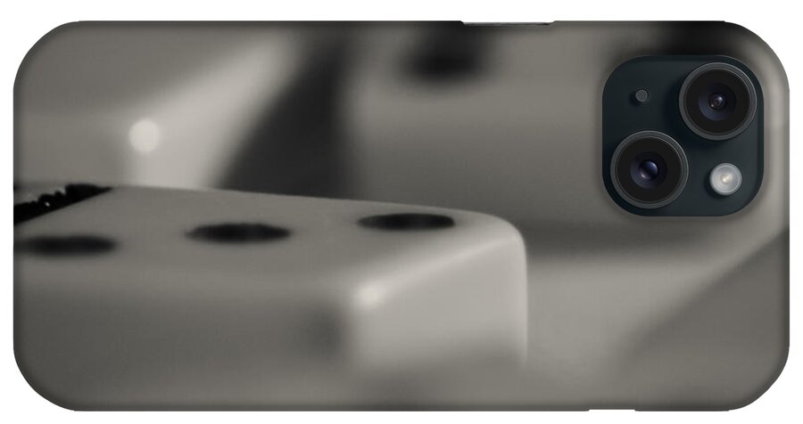 Game iPhone Case featuring the photograph Three Dots by Eugene Campbell