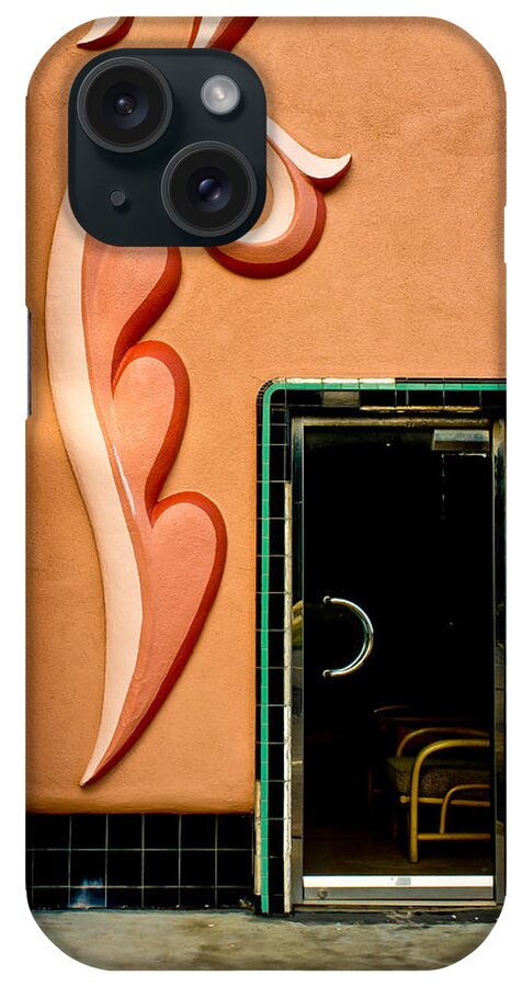 Santa iPhone Case featuring the photograph Tiled Door by Thomas Hall