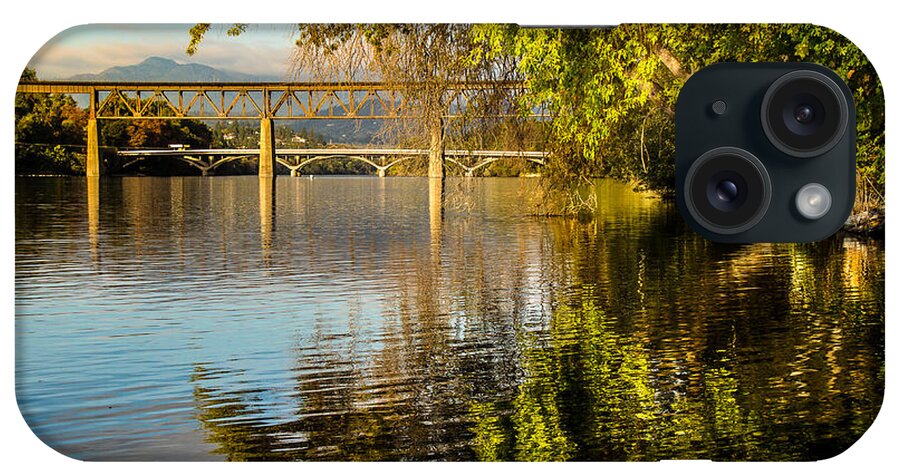 Sacramento River iPhone Case featuring the photograph Timeless Reflections by Randy Wood
