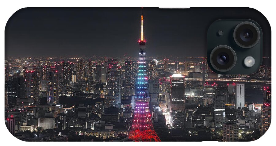 Tokyo Tower iPhone Case featuring the photograph Tokyo Tower by Yuga Kurita