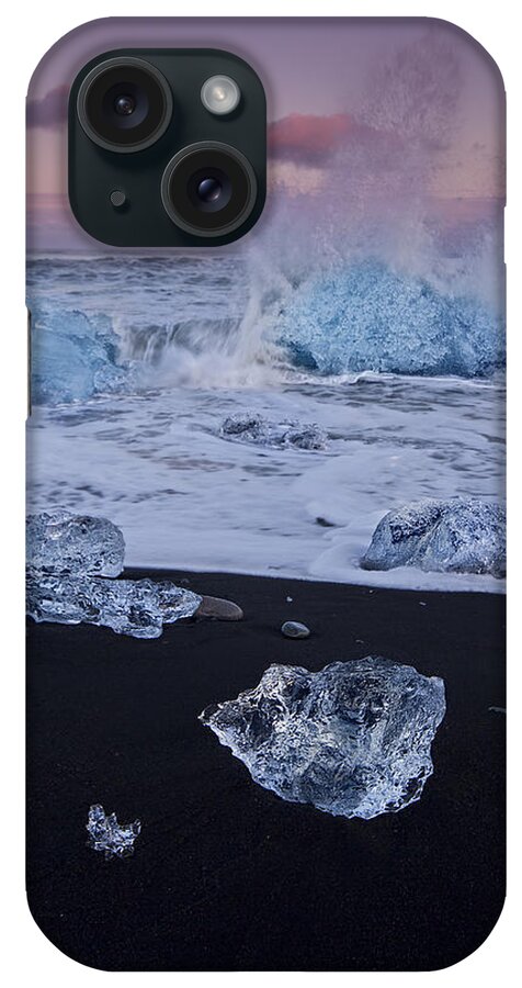 Jkulsrln iPhone Case featuring the photograph Trail Of Diamonds by Evelina Kremsdorf