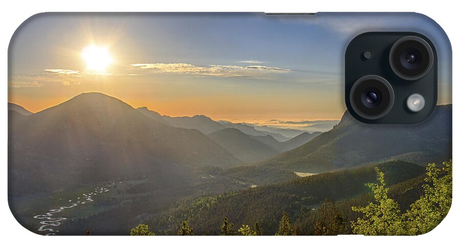 Colorado iPhone Case featuring the photograph Trail Ridge Road Sunrise by Jennifer Ludlum