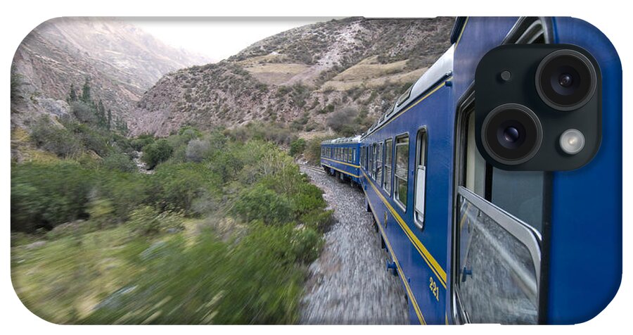 Peruvian Train iPhone Case featuring the photograph Train To Cusco Peru by William H. Mullins