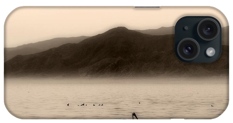 Salton Sea iPhone Case featuring the photograph Tranquility on the Salton Sea by Diana Sainz by Diana Raquel Sainz