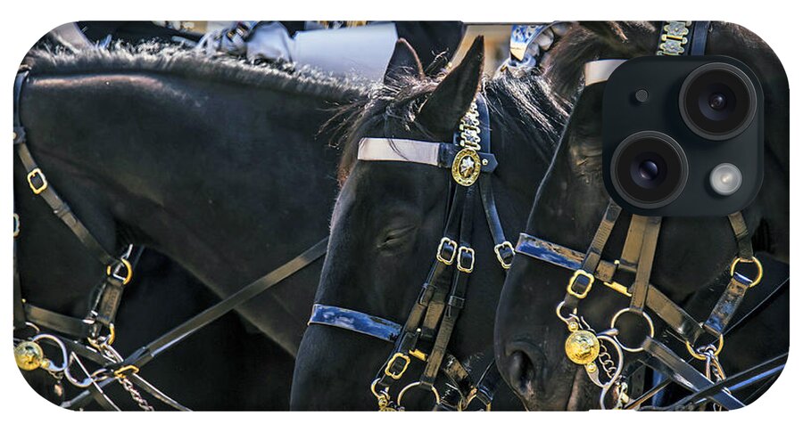 Travel iPhone Case featuring the photograph Transportation of Horse Guards by Elvis Vaughn