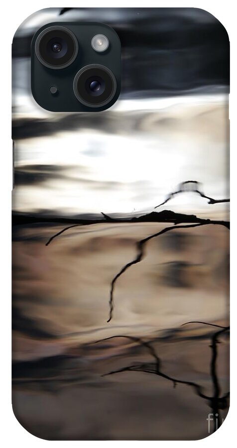 Abstract iPhone Case featuring the photograph Tree Branch Reflection by Jane Ford