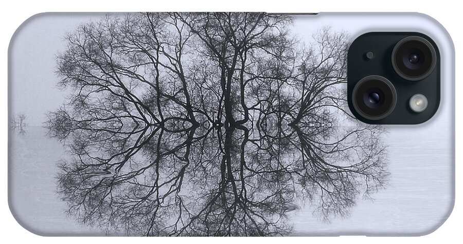 Photography iPhone Case featuring the photograph Tree of Reflection by Deborah Smith