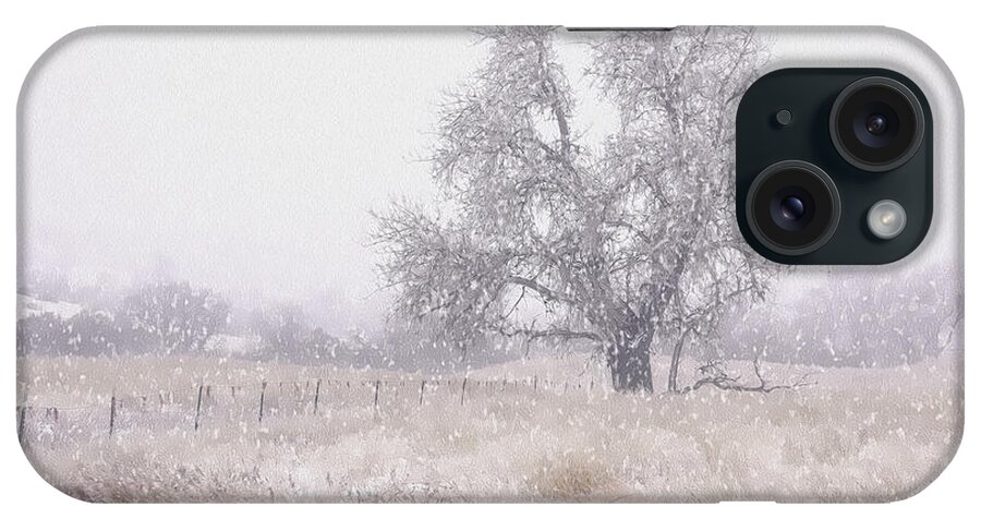 Winter iPhone Case featuring the photograph Tree of Storm by Kristal Kraft