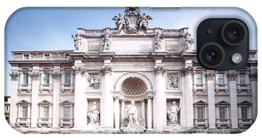 Rome iPhone Case featuring the photograph Trevi fountain in Rome by Matteo Colombo
