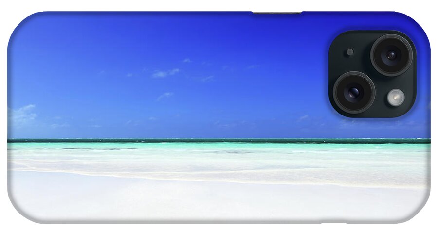Water's Edge iPhone Case featuring the photograph Tropical Beach by Vuk8691