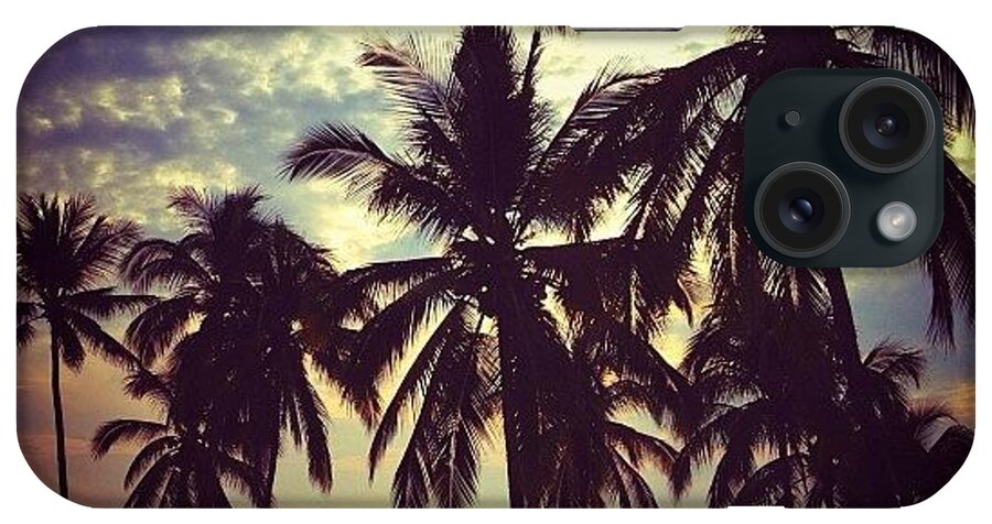 Hubbeach iPhone Case featuring the photograph Tropical Dusk by Natasha Marco
