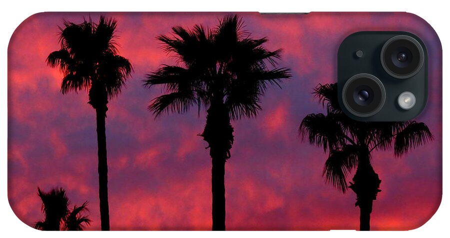 Sunset iPhone Case featuring the photograph Tropical Sunset by Laurel Powell
