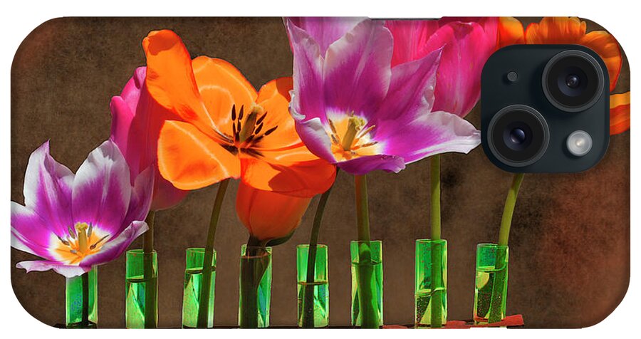 Tulips iPhone Case featuring the photograph Tulip Experiments by Jeff Burgess