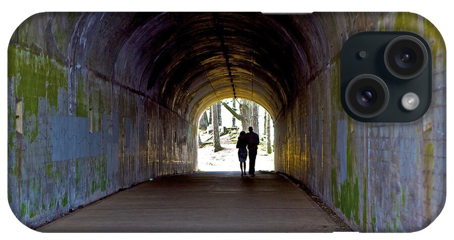 Tunnel iPhone Case featuring the photograph Tunnel of Love by SC Heffner