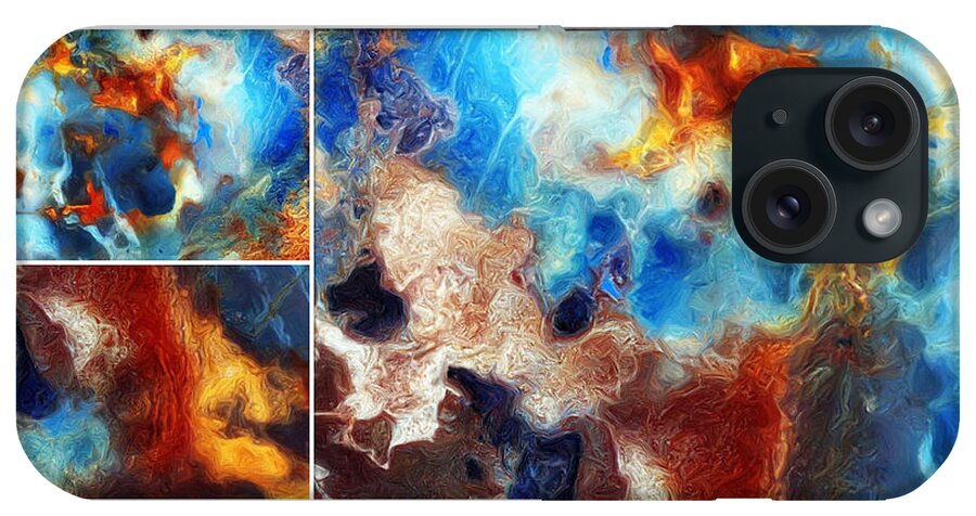 Turbulence...2 iPhone Case featuring the digital art Turbulence...2 by Tom Druin