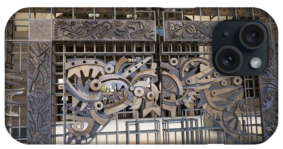 Gate iPhone Case featuring the photograph Turin Opera House Gate by Brenda Kean