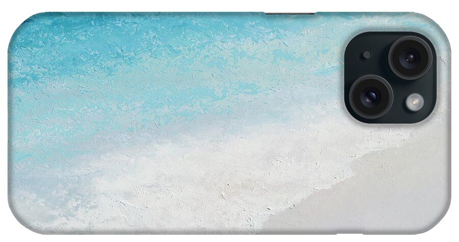 Ocean iPhone Case featuring the painting Turquoise Ocean 4 by Jan Matson