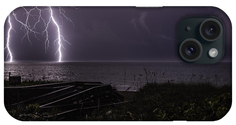 Lightning iPhone Case featuring the photograph Twins by Christopher Perez