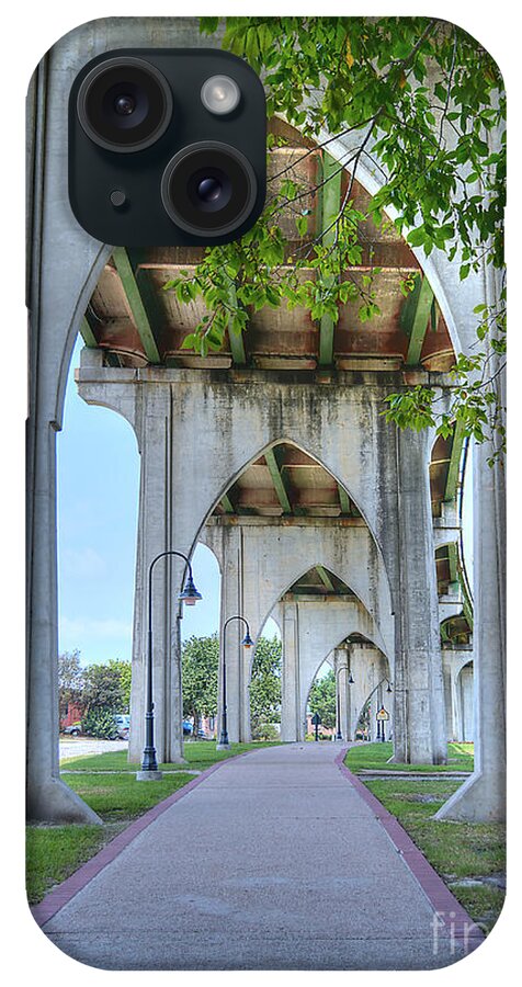 Bridge iPhone Case featuring the photograph Under The Bridge by Kathy Baccari