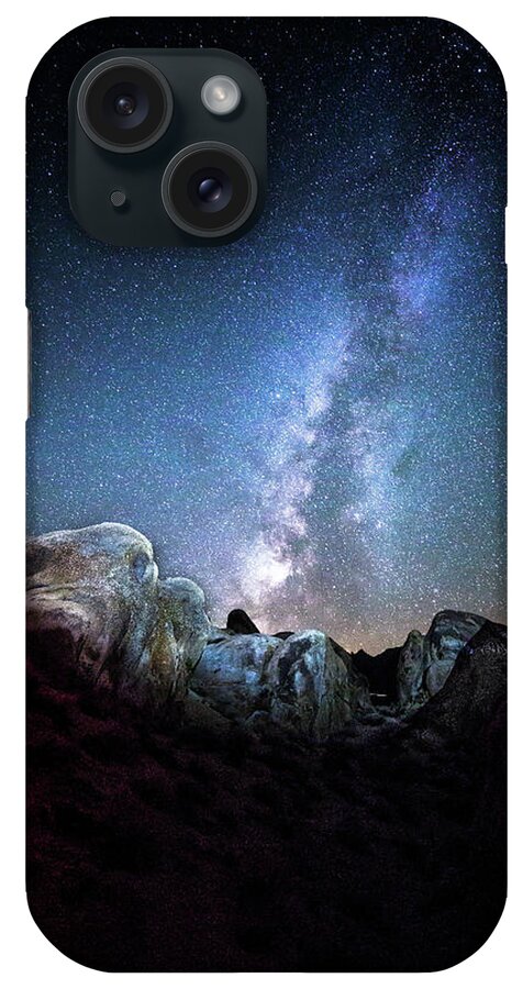 Tranquility iPhone Case featuring the photograph Under The Milky Way by Anh Nguyen