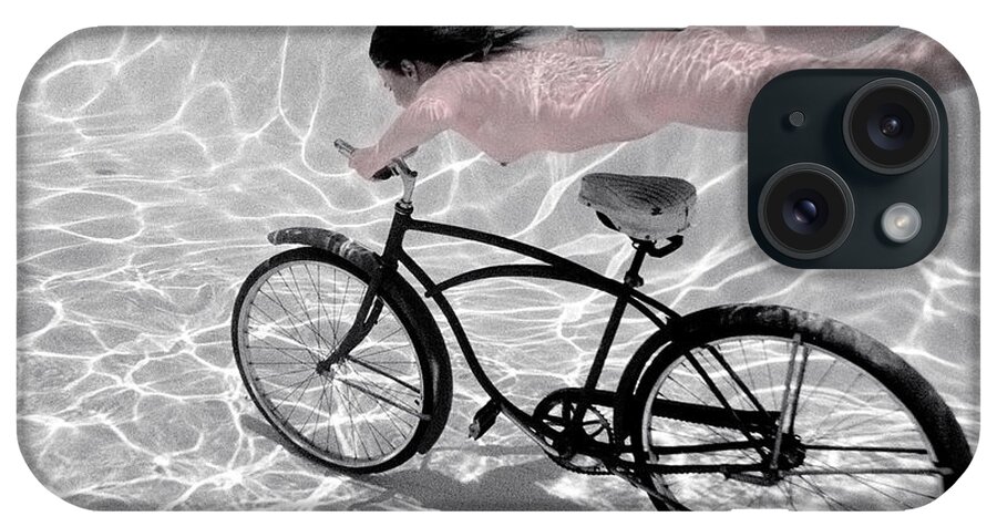 Bicycling iPhone Case featuring the photograph Underwater Bicycling by Joanne West