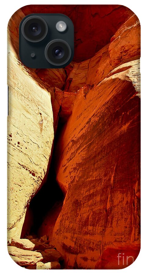 Arizona iPhone Case featuring the photograph Undulating Slot by Kathy McClure