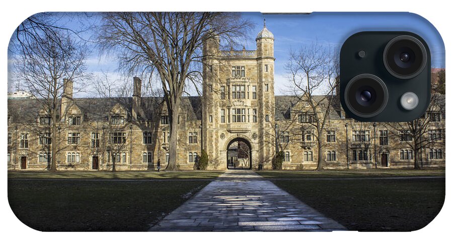 University Of Michigan iPhone Case featuring the photograph University of Michigan Campus by John McGraw