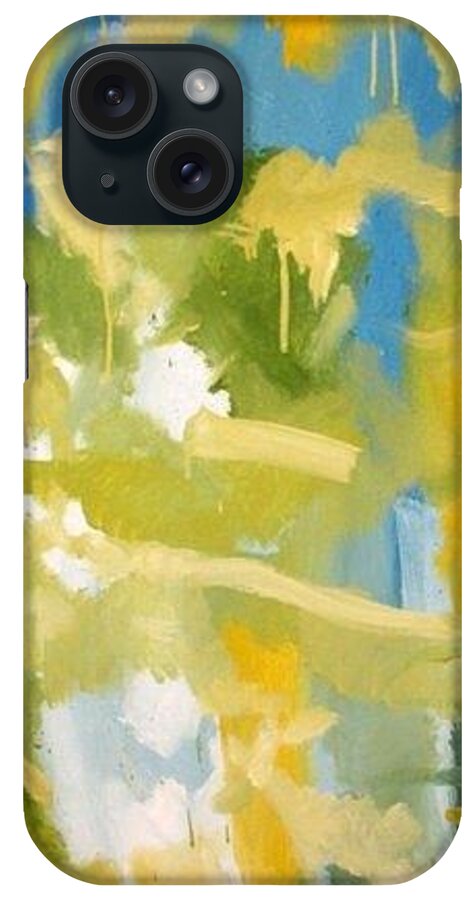 Landscape iPhone Case featuring the painting Untitled #10 by Steven Miller