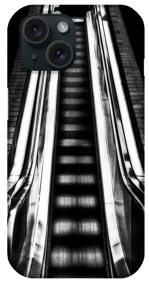 Escalator iPhone Case featuring the photograph Up or Down by Mark Alder