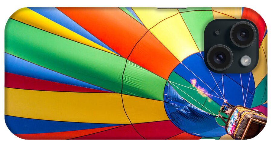 Hot Air Balloons Balloons iPhone Case featuring the photograph Up Up And Away by Roselynne Broussard